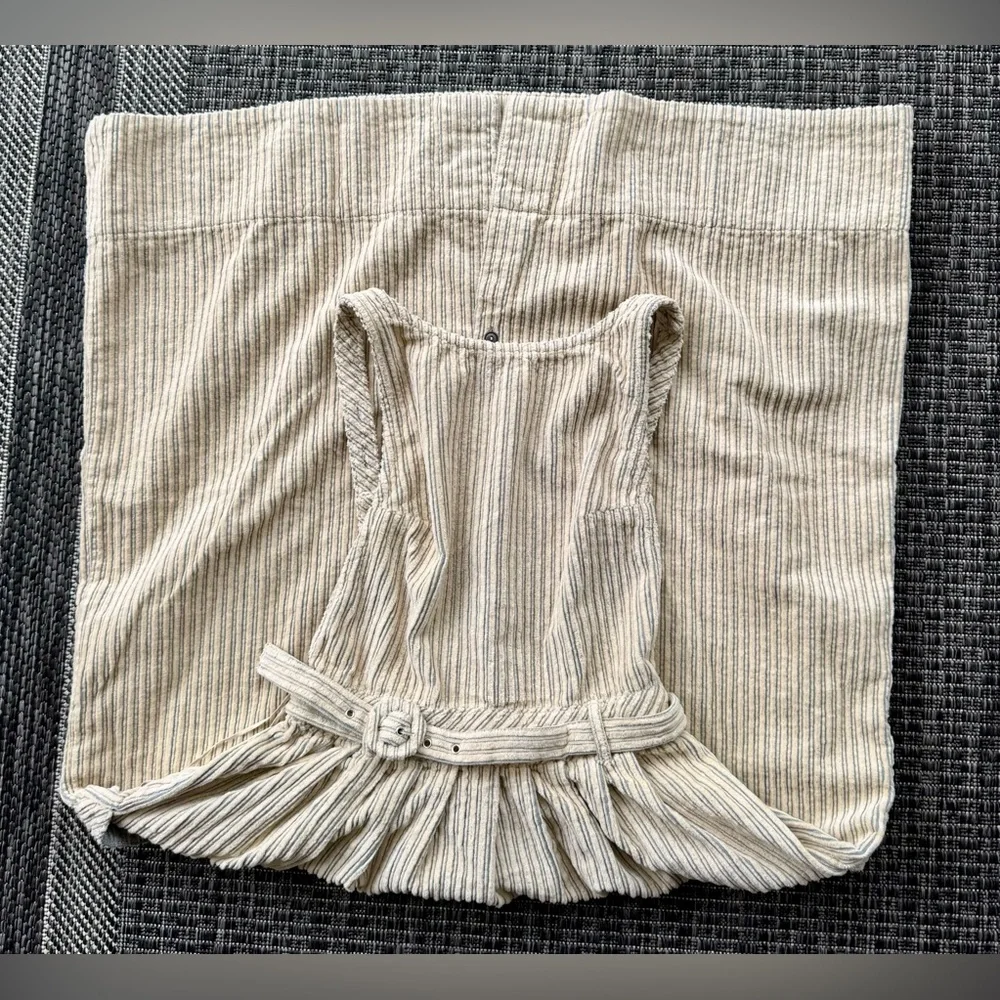 NWOT Free People The Other Side Corduroy Midi Dress - Picture 9 of 13